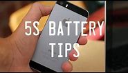 How To Increase iPhone 5S Battery Life | Five Ways