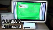 Unboxing an ORIGINAL Blades Dashboard Xbox 360 in 2022 [2.0.1888.0]