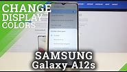 SAMSUNG Galaxy A12s Simulate Color Space - Change Display Colors
