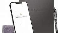 Rocketbook Smart Reusable Notebook, Flip Executive Size Spiral Notebook, Gray, (6" x 8.8"")