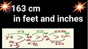 163 cm in feet and inches||How tall is 163 cm in feet and inches||163 cm to feet and inches