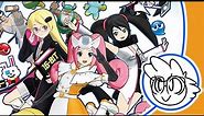 The Anime About GAME CONSOLES WAIFUS - Hi sCoool Seha Girls | Zibboyeye Reviews