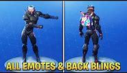 Fortnite MAX "OMEGA" Showcase! All Back Blings & Emotes! (Fortnite Season 4 Omega Full Armor)