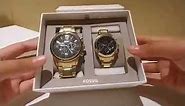 UNBOXING ORIGINAL FOSSIL COUPLE WATCH BY KT USA CHIC COLLECTIONS