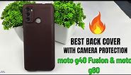 Best Back cover or Back case for Motorola Moto G40 fusion, G60 | Best Camera protected back cover