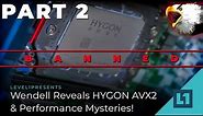 Wendell Reveals HYGON AVX2 & Performance Mysteries! (Poking At Chinese Servers Pt. 2)