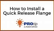 How to Install a Quick Release Flange | Kadant Johnson