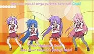 Lucky Star Opening Intro Subtitled (1080P)