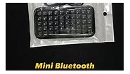 Mini Bluetooth Keyboard.. . . . #unboxing #tech #technology #keyboard #mini #minikeyboard #bluetooth #wireless | Ghoul Arena