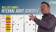 How To Write an Internal Audit Schedule