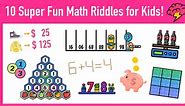 10 Super Fun Math Riddles for Kids Ages 10  (with Answers) — Mashup Math