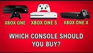 Xbox One vs Xbox One S vs Xbox One X - Which Console Should You Buy?