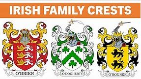 Irish Family Crests
