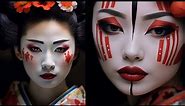 AI Art Lookbook - Japanese Geisha, Wallpaper, Beautiful Japanese Model Girls 룩북, ルックブック