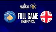 Kosovo v Georgia | Full Basketball Game | FIBA U18 European Championship 2022 - Division B