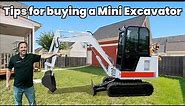 Mini Excavator for Sale! Tips Before You Buy That Mini Excavator! ConEquip 101