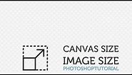 #4 - Canvas Size vs image size - Photoshop for beginners (PSD Box)
