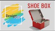 How to Design Shoe Box Die line in perfect & easy way