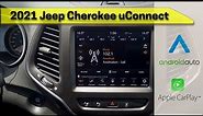 2021 Jeep Cherokee uConnect | Learn how to use navigation, Android Auto Apple/Car Play and more!