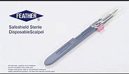 Feather® Safeshield™ Disposable Sterile Scalpel
