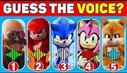 Guess the Sonic the Hedgehog Characters by Their Voice - Fun Challenge! 🦔