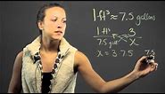 How to Convert Cubed Feet Into Gallons : Math Lessons & Tips