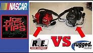 NASCAR R. E. Headset vs Rugged Radios Headset - Review | JoeteckTips