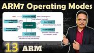 Modes of ARM7