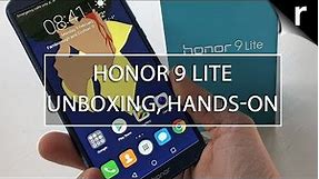 Honor 9 Lite Unboxing, Setup & Hands-on Review