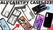 S23 ULTRA CASETiFY CASES REVIEWED! DROP TEST + SCREEN PROTECTOR! [ALL S23 cases]