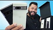 Google Pixel 7 & Pixel 7 Pro Unboxing & First Impressions⚡Google Flagships Are BACK
