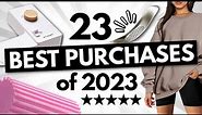 My 23 BEST Purchases of 2023! *you NEED these*