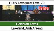 FFXIV Fisher Leves Level 70 - Lakeland, Amh Araeng - Shadowbringers