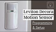 How to Program and Set Up Your Leviton DOS02-LW Decora Motion Sensor Light Switch