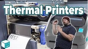 What Are Thermal Label Printers? What You NEED To Know About Thermal Printers And How They Work!