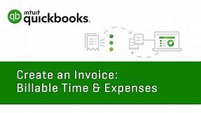 How to create an invoice: billable time & expenses | QuickBooks Online (Tutorial)