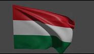 Hungary Flag Animation | National Flag Of Hungary | #hungary | #flaganimation