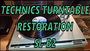 Technics SL-B2 Turntable Repair / Servicing -Adam HiFi-