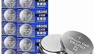 LiCB 10 Pack CR2450 Battery 3V Lithium CR 2450