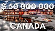 Inside $50,000,000 Luxury House In Toronto, Ontario, Vancouver, British Columbia | Canada