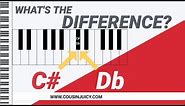 What's The Difference Between C Sharp And D Flat | Enharmonic Spelling