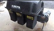 2021 Kubota GCK60-26BX 3 Point Hitch Bagger System For Kubota BX Series Sub Compact Tractor For Sale