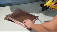 ROSE GOLD CHROME vinyl wrap a laptop. How to vinyl wrap a laptop. By @ckwraps