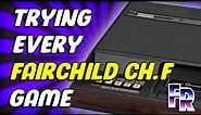Fairchild Channel F (1976) Library | Trying all 26 Videocarts