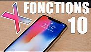 10 Fonctions sur l'iPhone X - XR - XS - 11 & 11 Pro