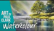 How to paint reflections in watercolour by Paul Clark