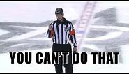 10/5/13 - Ref Says "You Can't Do That" to Shawn Horcoff