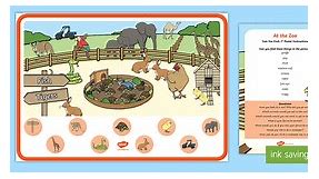 At the Zoo Can You Find...? Poster and Prompt Card Pack