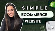 Best Online Store Platform To Make a Simple E-Commerce Website