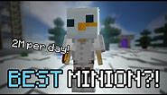 How GOOD Are Snow Minions in Modern Day Skyblock? | Hypixel Skyblock